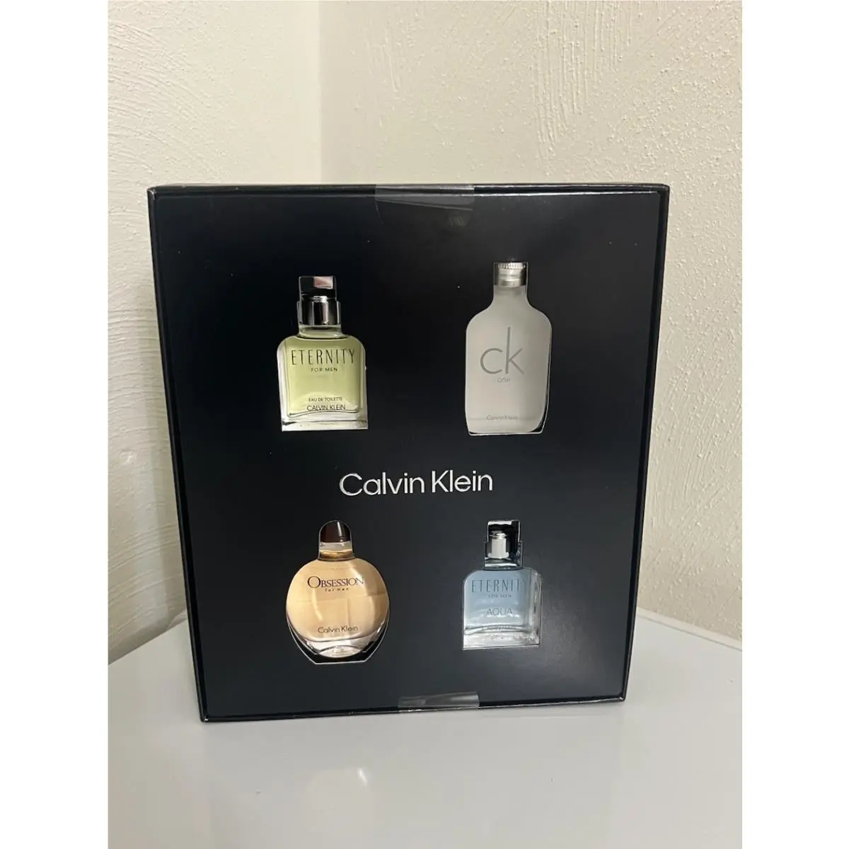 Calvin Klein 4PCS Mini Coffret Gift Set For Men