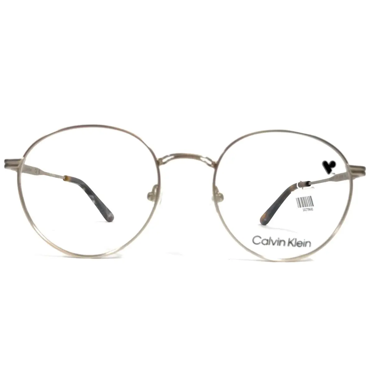 Calvin Klein Eyeglasses Frames CK22117 717 Matte Gold Round Wire Rim 51-20-145