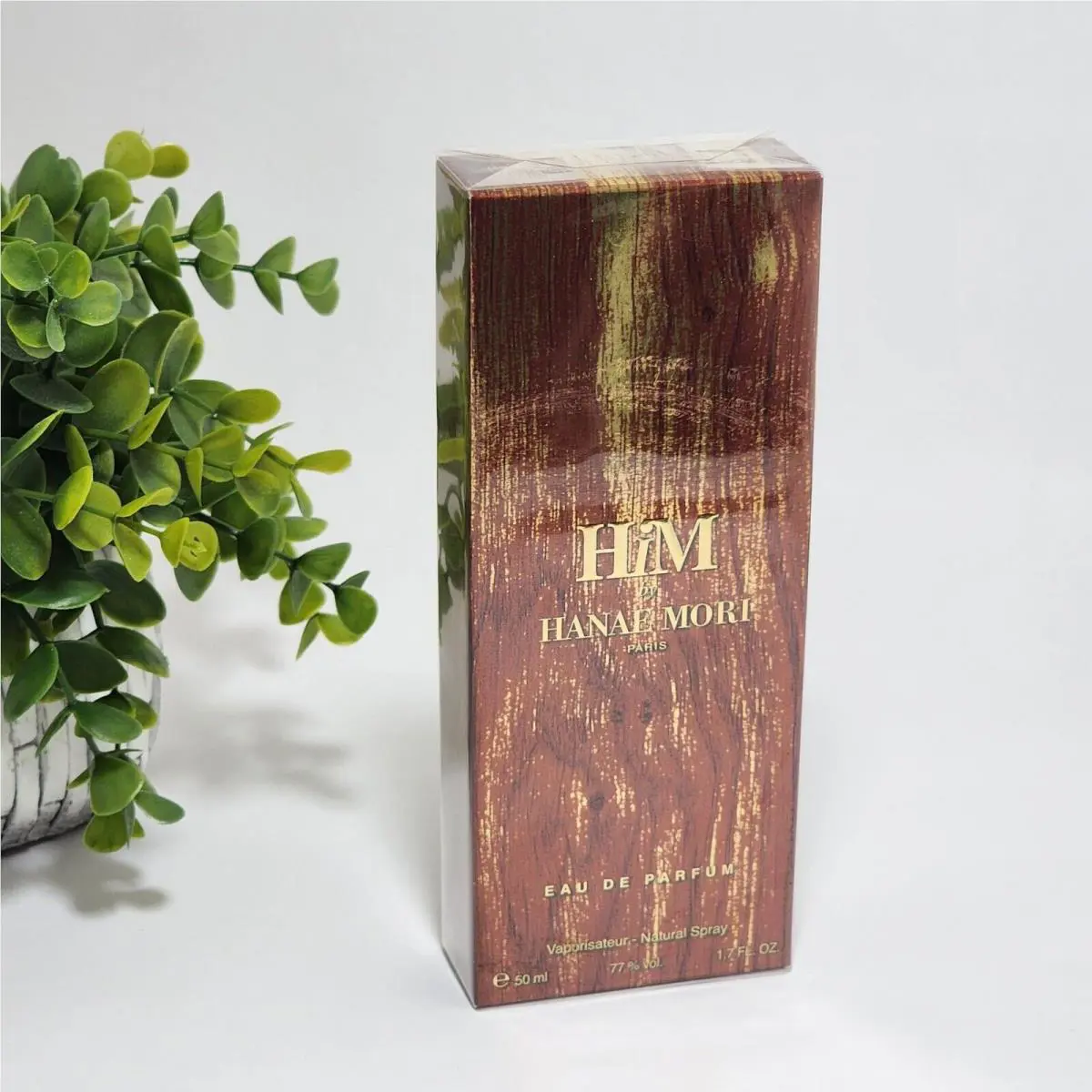 Him Eau de Parfum Spray 1.7 fl oz / 50 ml Edp Spray Perfume For Men by Hanae Mori