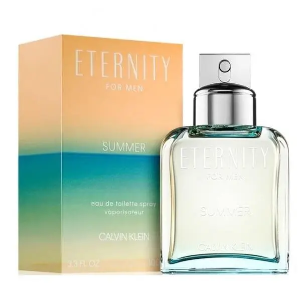 Men Eternity Summer 2019 Edition by Calvin Klein 3.4 oz / 100 ml Edt