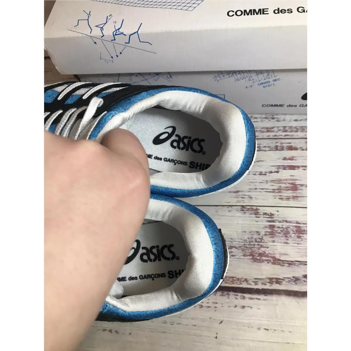 Asics shoes - ASICS Tarther - Tarther - 1203A079-400 - Blue/Black 7