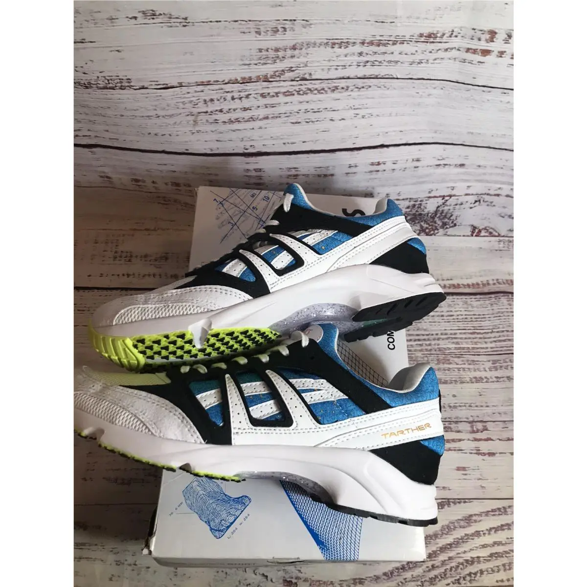 Asics shoes - ASICS Tarther - Tarther - 1203A079-400 - Blue/Black 2