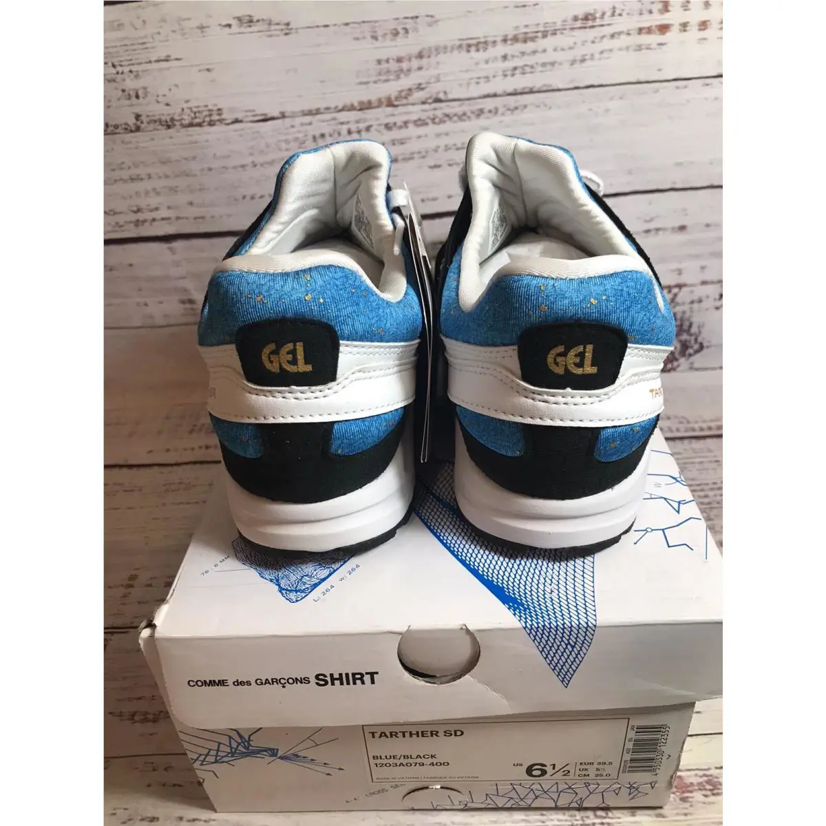 Asics shoes - ASICS Tarther - Tarther - 1203A079-400 - Blue/Black 3
