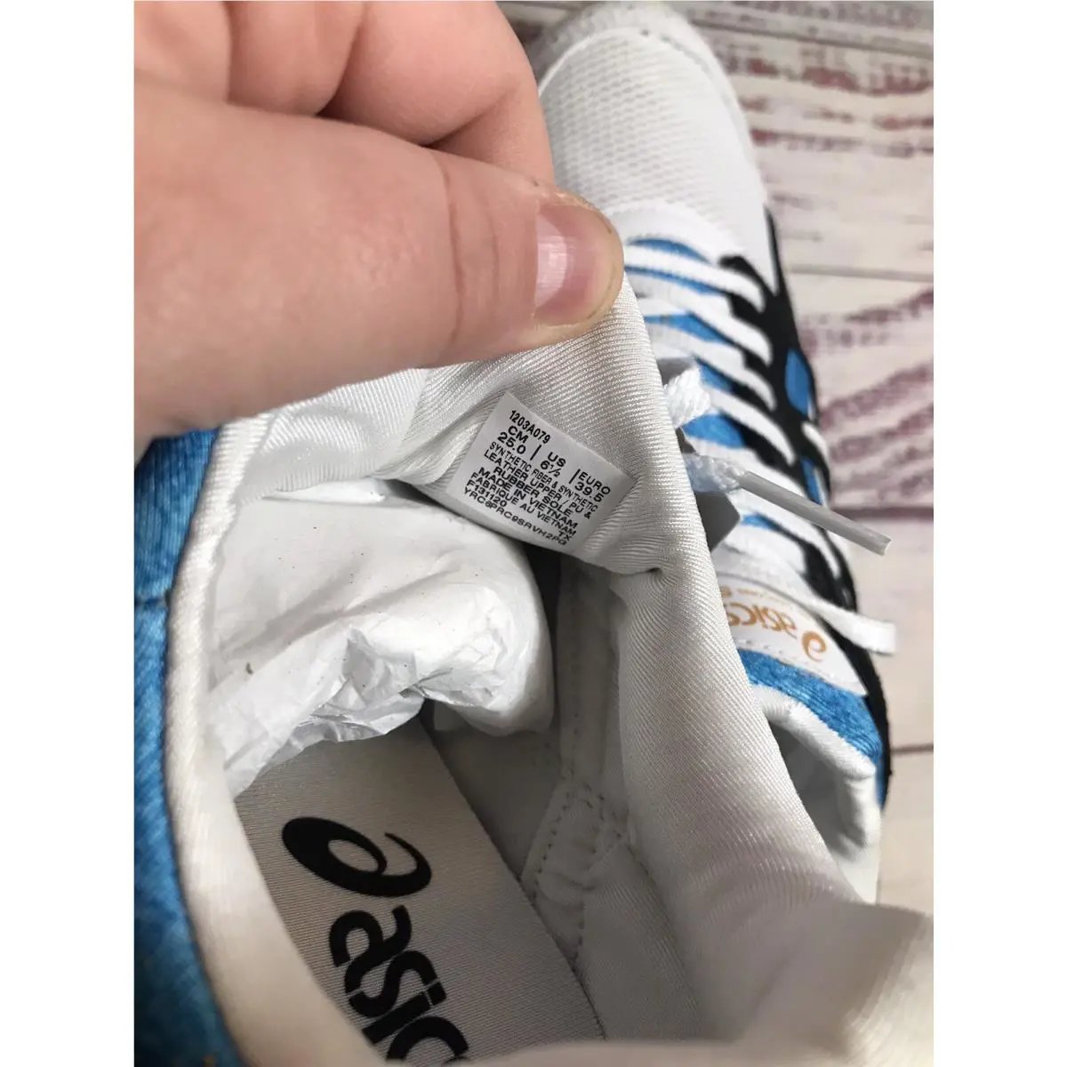 Asics shoes - ASICS Tarther - Tarther - 1203A079-400 - Blue/Black 6
