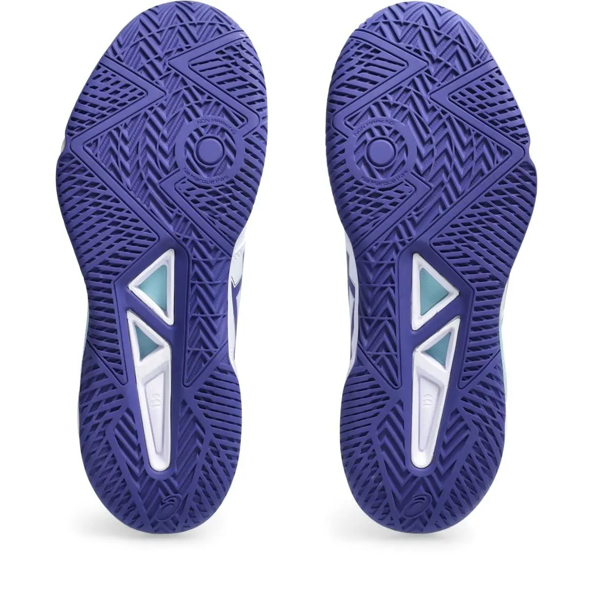 Asics shoes - ASICS GEL-Tactic 12 - 1072A092-101 - White/Eggplant 5