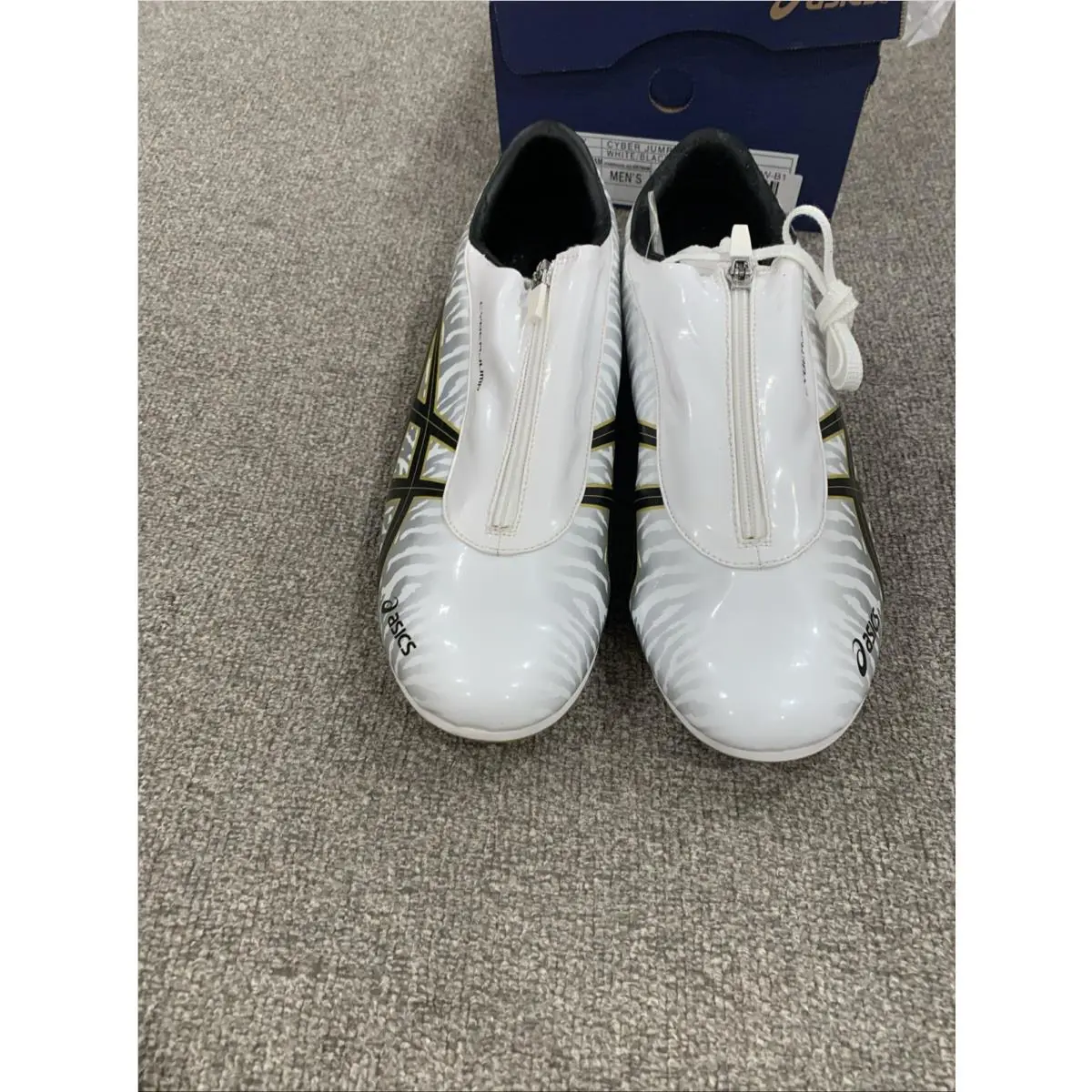 Asics shoes - Cyber Jump London - Cyber Jump London - White/Black/Gold 4