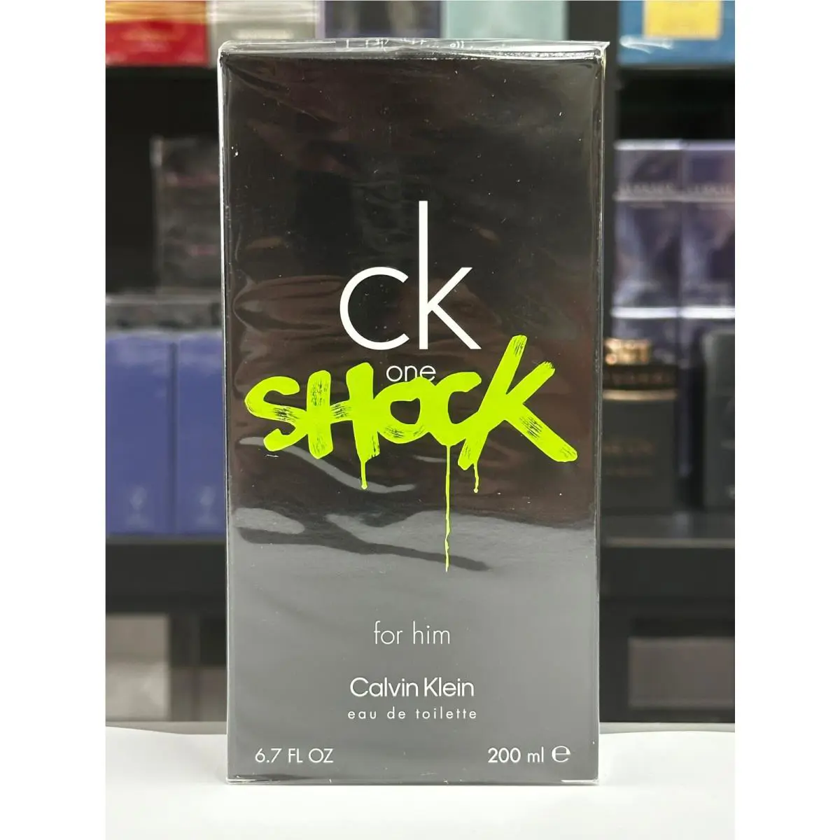 Calvin Klein CK One Shock Eau de Toilette For Men 6.7 Fl. Oz. / 200ml