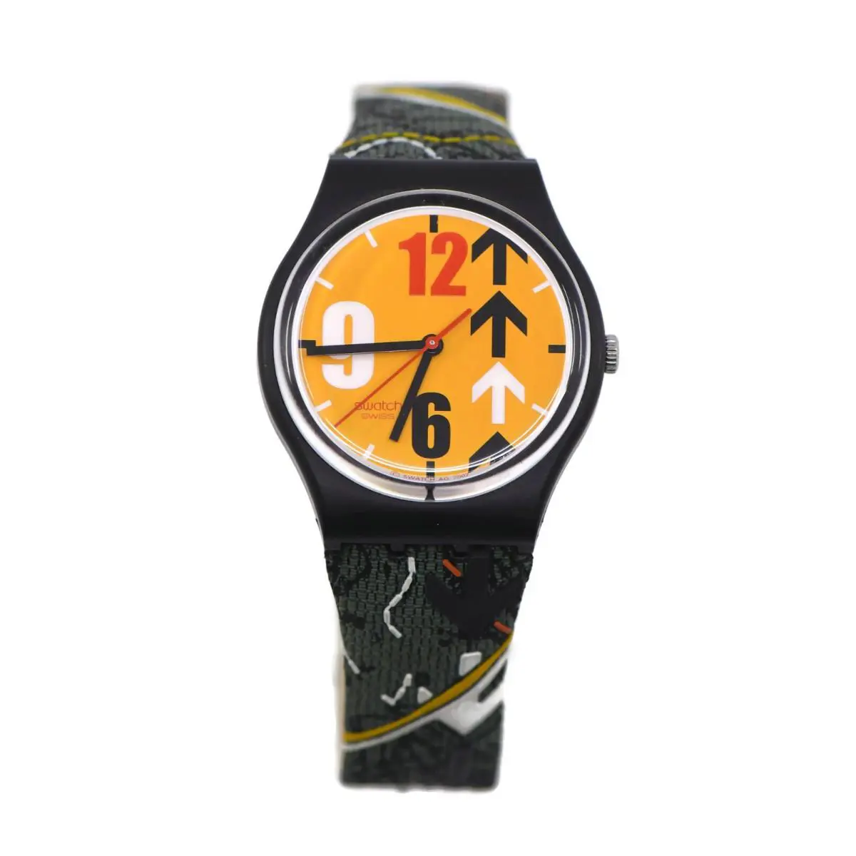 Gent Fast Turn Plastic Watch GB233 by Swatch
