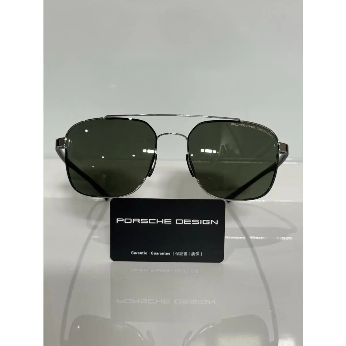 Porsche Design P8922 B Silver Metal Men’s Sunglasses