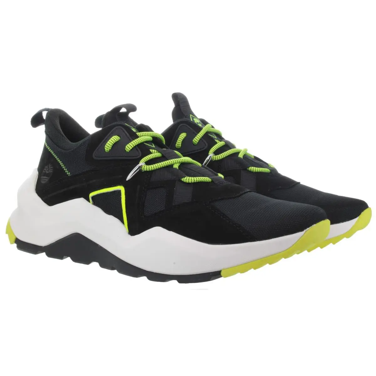 Timberland shoes - Timberland Madbury Sneakers - Madbury Sneakers - A2J1Q - Black, White, Volt 4