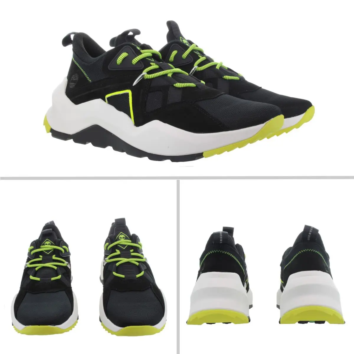 Timberland shoes - Timberland Madbury Sneakers - Madbury Sneakers - A2J1Q - Black, White, Volt 11