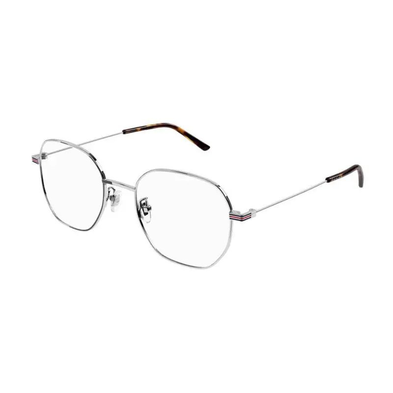 Gucci GG1125OA 003 Shiny Silver 53mm Eyeglasses