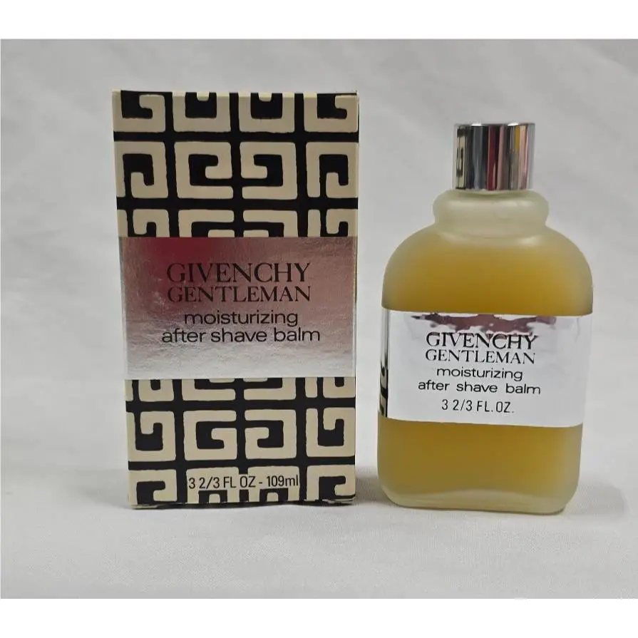Givenchy Gentleman Moisturizing After Shave Balm 3 2/3 fl oz 109 ml Vtg