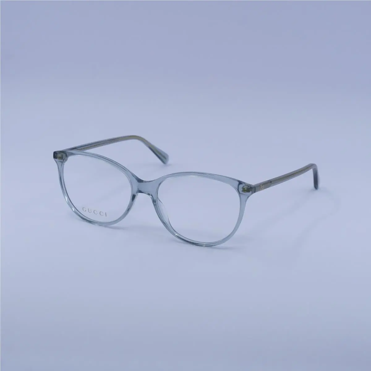 Gucci GG0550O 018 Transparent Grey 53mm Eyeglasses