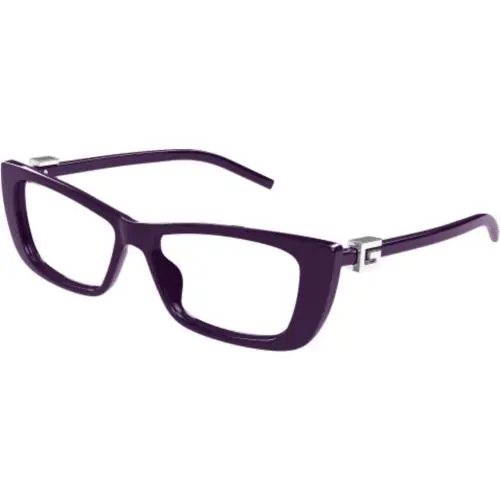 Gucci GG1682O-004 Violet Transparent Violet 004 Eyeglasses