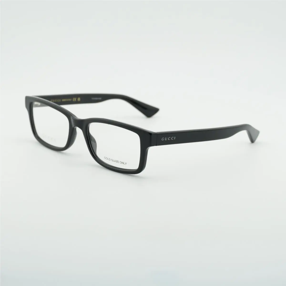 GG1717O 001 Shiny Black 54mm Eyeglasses by Gucci