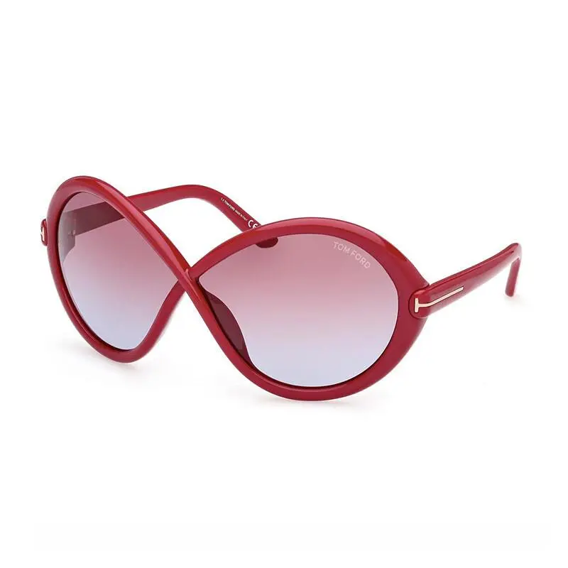 FT1070 75Y Shiny Fuxia/violet Gradient 68-05-125 Sunglasses by Tom Ford