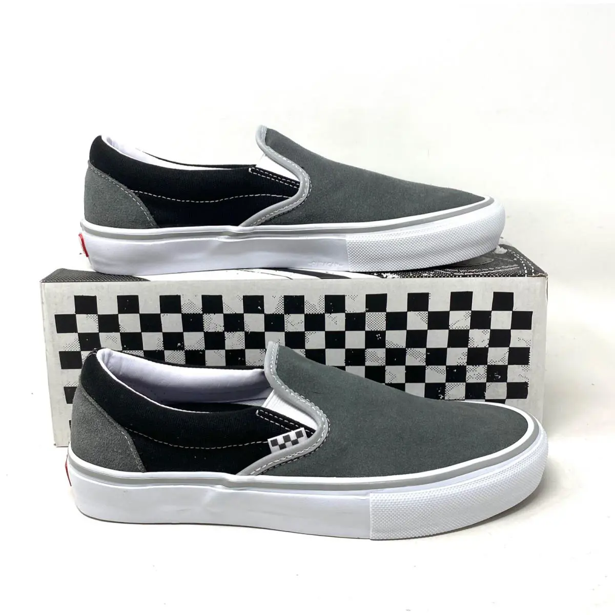 Vans shoes - VANS Skate Slip On - Skate Slip - VN0A5FCAN42 - Gray 0