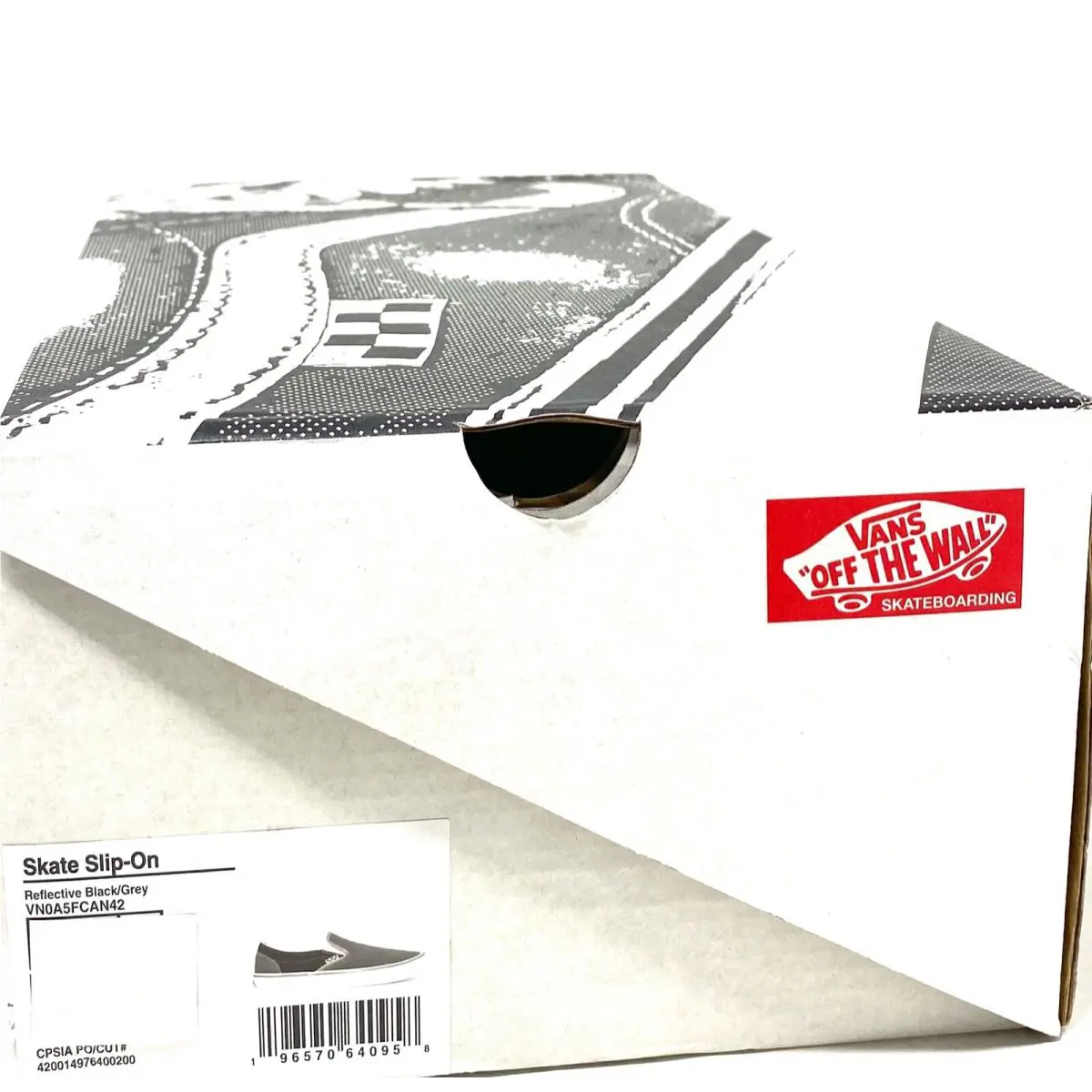 Vans shoes - VANS Skate Slip On - Skate Slip - VN0A5FCAN42 - Gray 8