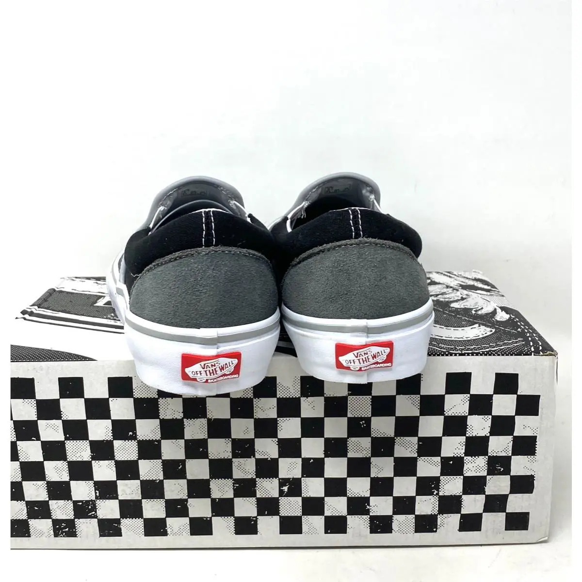 Vans shoes - VANS Skate Slip On - Skate Slip - VN0A5FCAN42 - Gray 4
