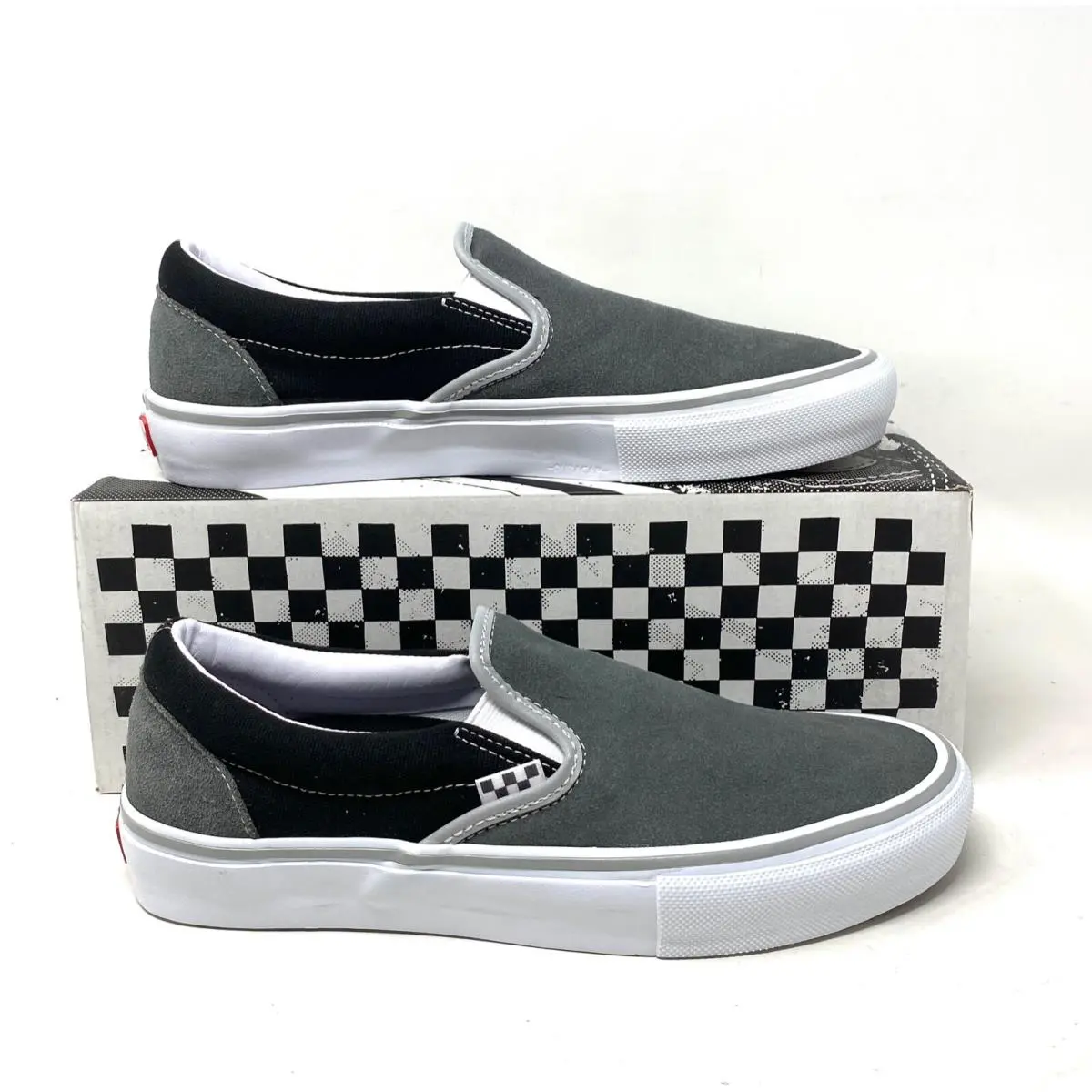 Vans shoes - VANS Skate Slip On - Skate Slip - VN0A5FCAN42 - Gray 11