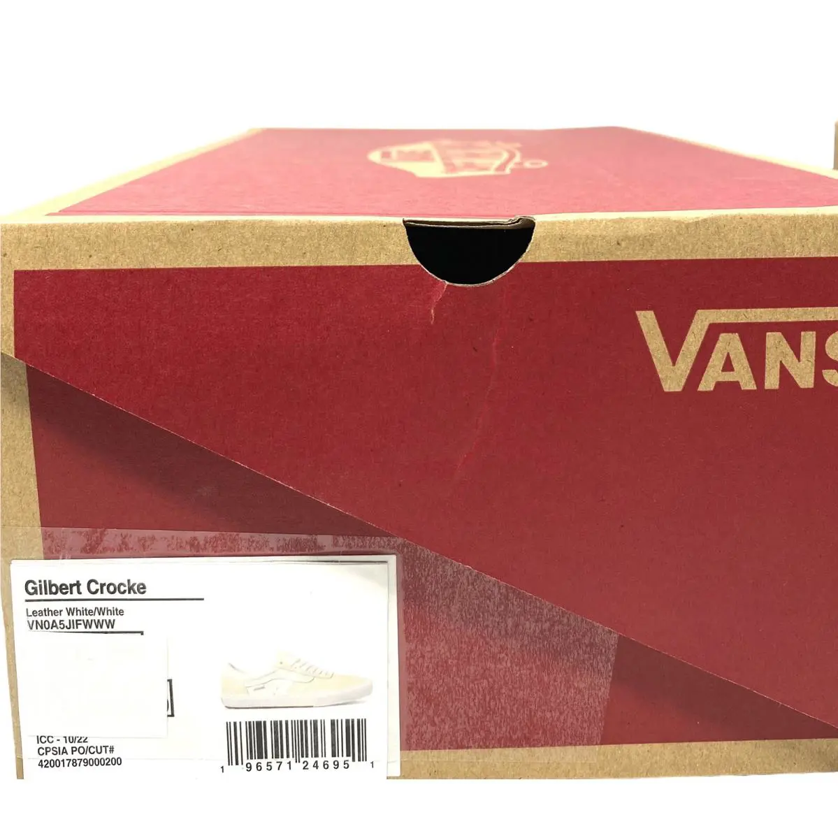 Vans shoes - VANS Gilbert Crockett - Gilbert Crockett - VN0A5JIFWWW - White 8
