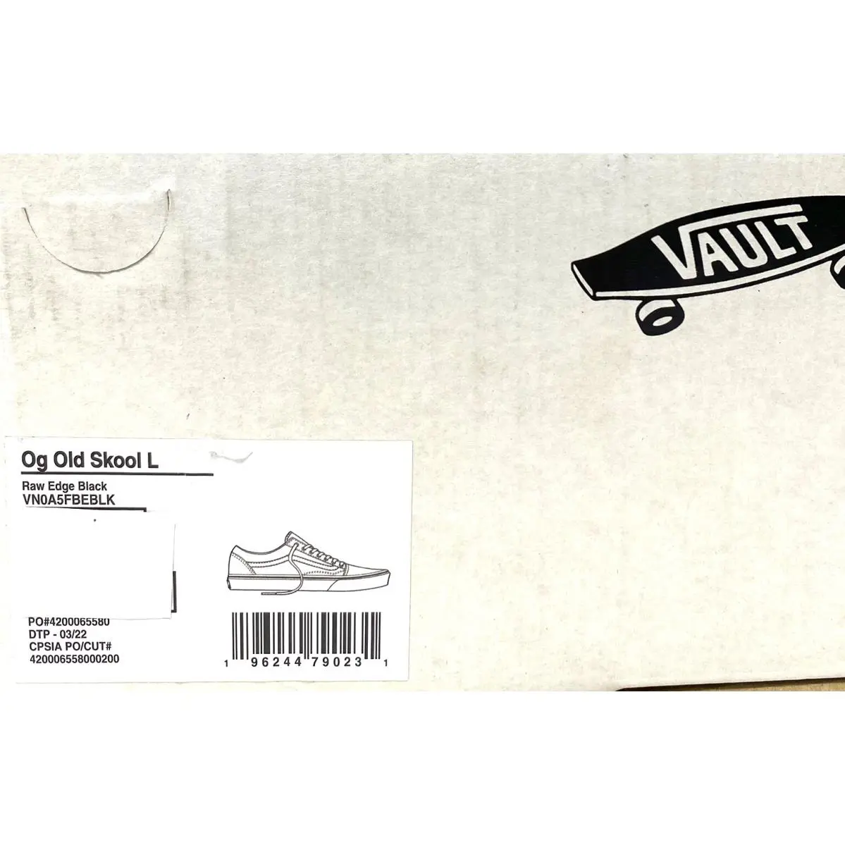 Vans shoes - VANS Vault OG Old Skool LX - VN0A5FBEBLK - Black 6