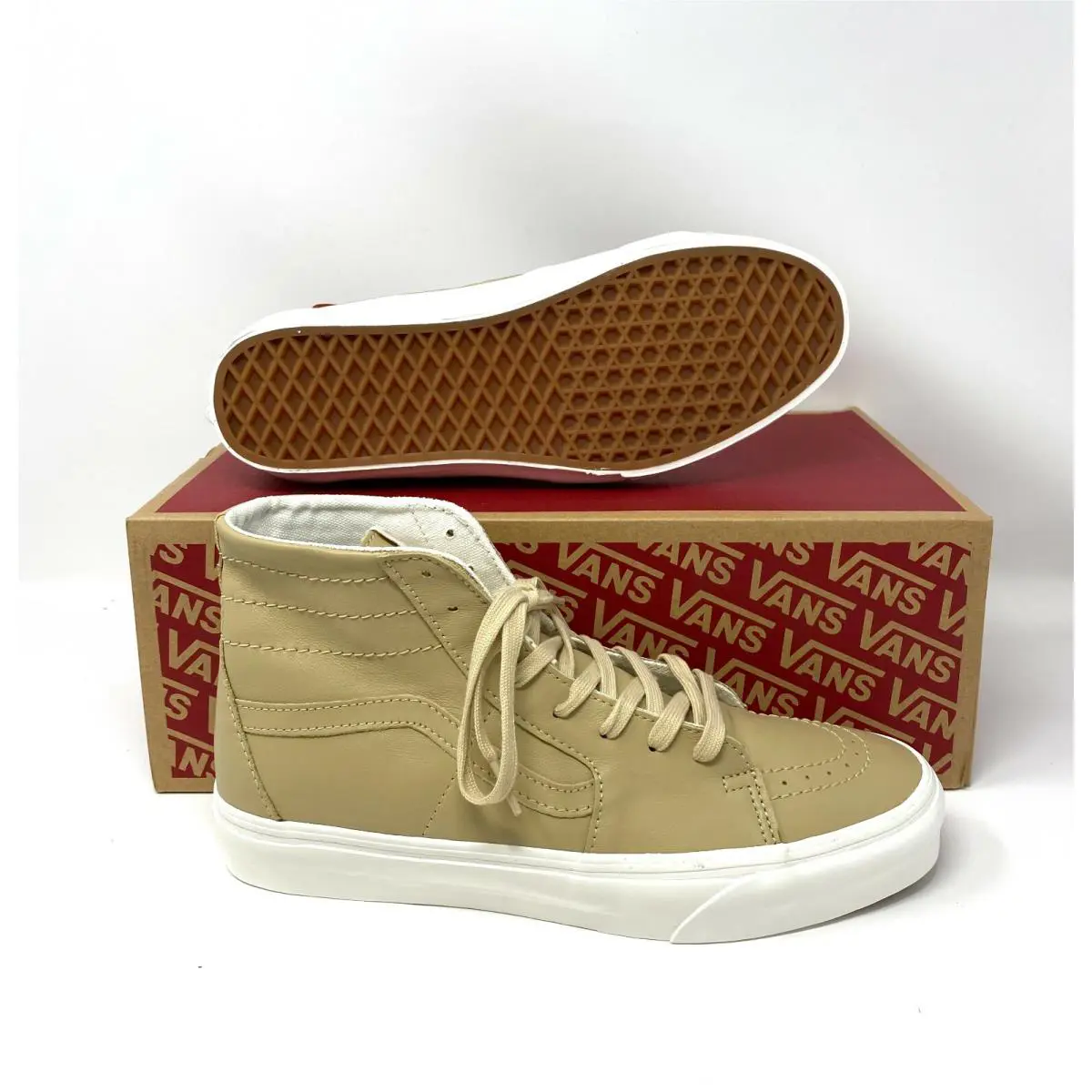 Vans shoes - Vans Sk8 Hi - VN0A4U162V1 - Beige 0