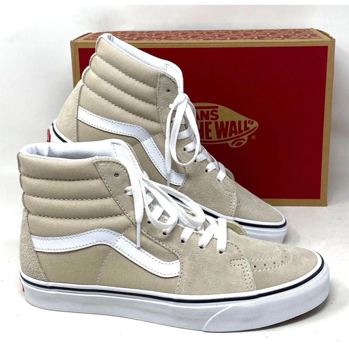 Vans shoes - VANS Sk8-Hi - VN0005U9BLL - Beige 9