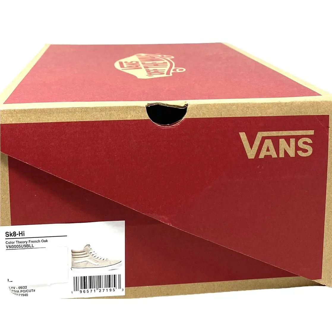 Vans shoes - VANS Sk8-Hi - VN0005U9BLL - Beige 7