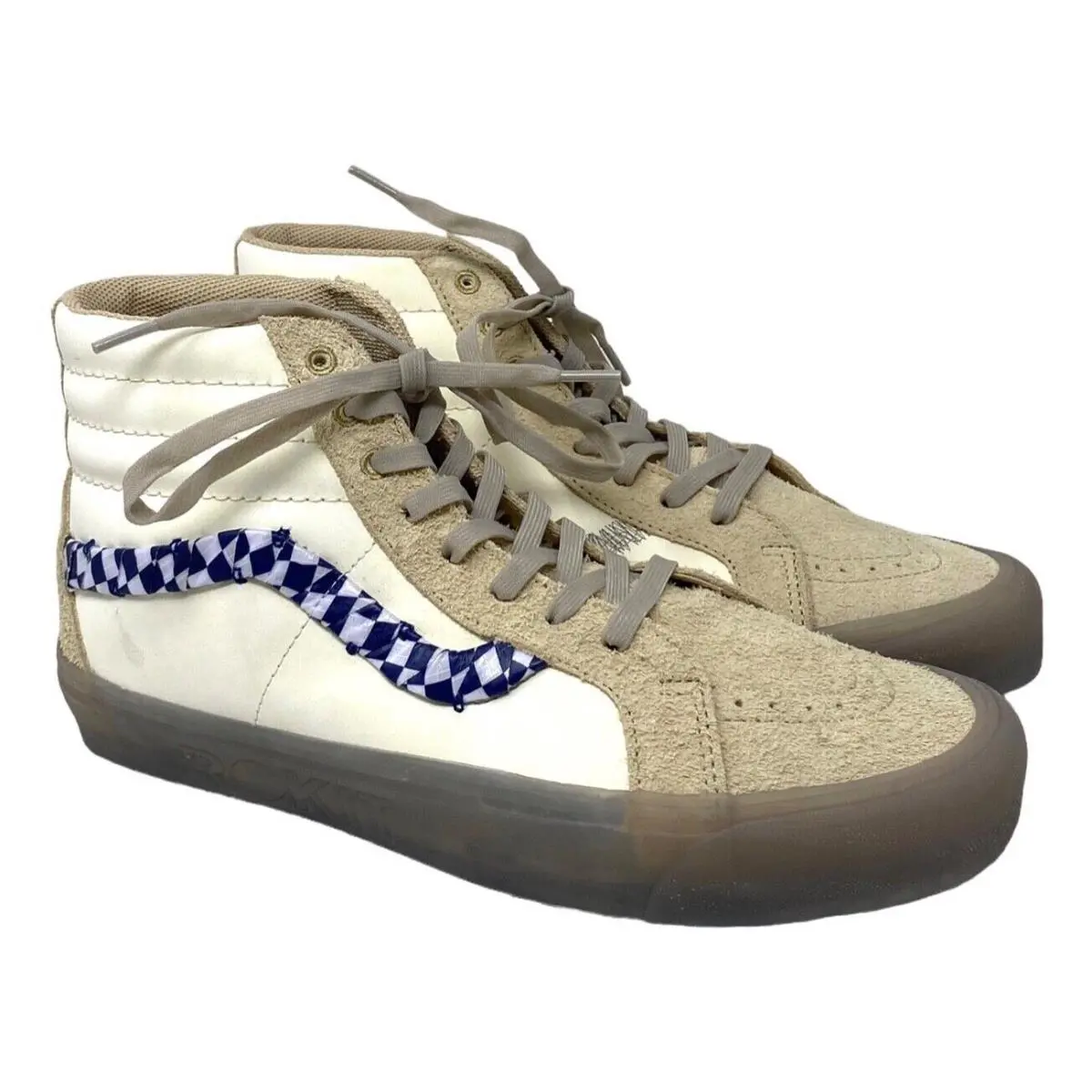 Vans shoes - VANS x Rokit Sk8-Hi 38 DX - VN0000SQBKV - Beige 0