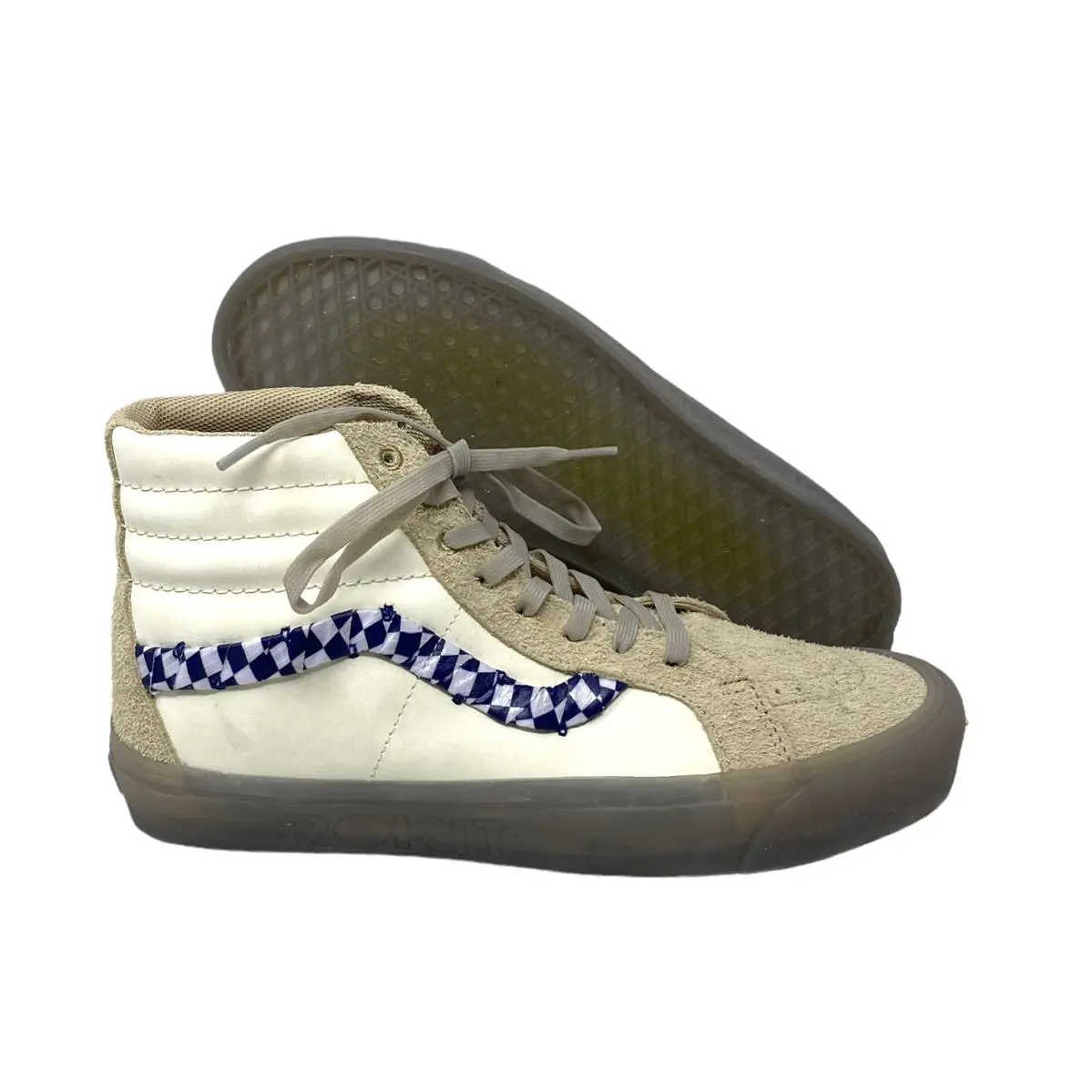 Vans shoes - VANS x Rokit Sk8-Hi 38 DX - VN0000SQBKV - Beige 5