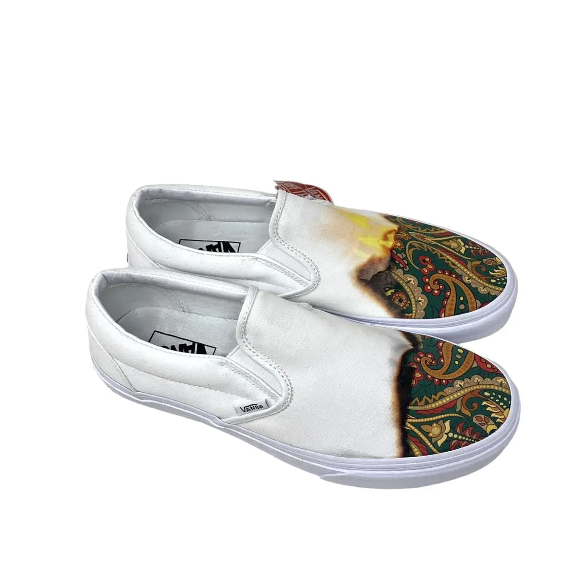Vans shoes - VANS Classic Slip On - Classic Slip - VN000XG8AZQ - White 3