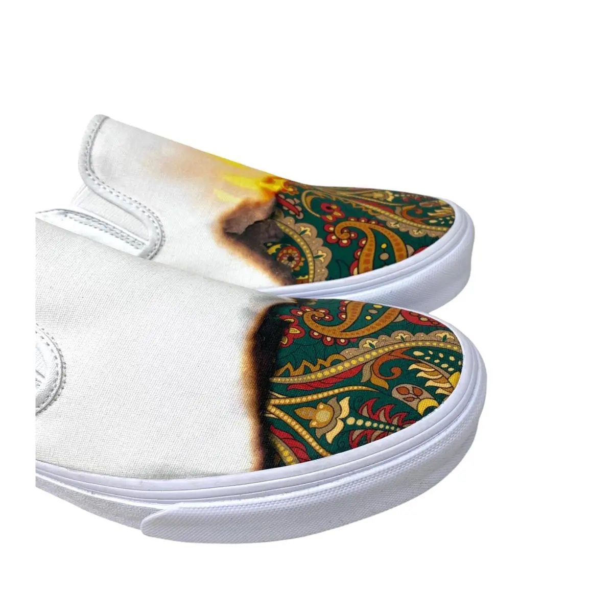 Vans shoes - VANS Classic Slip On - Classic Slip - VN000XG8AZQ - White 4