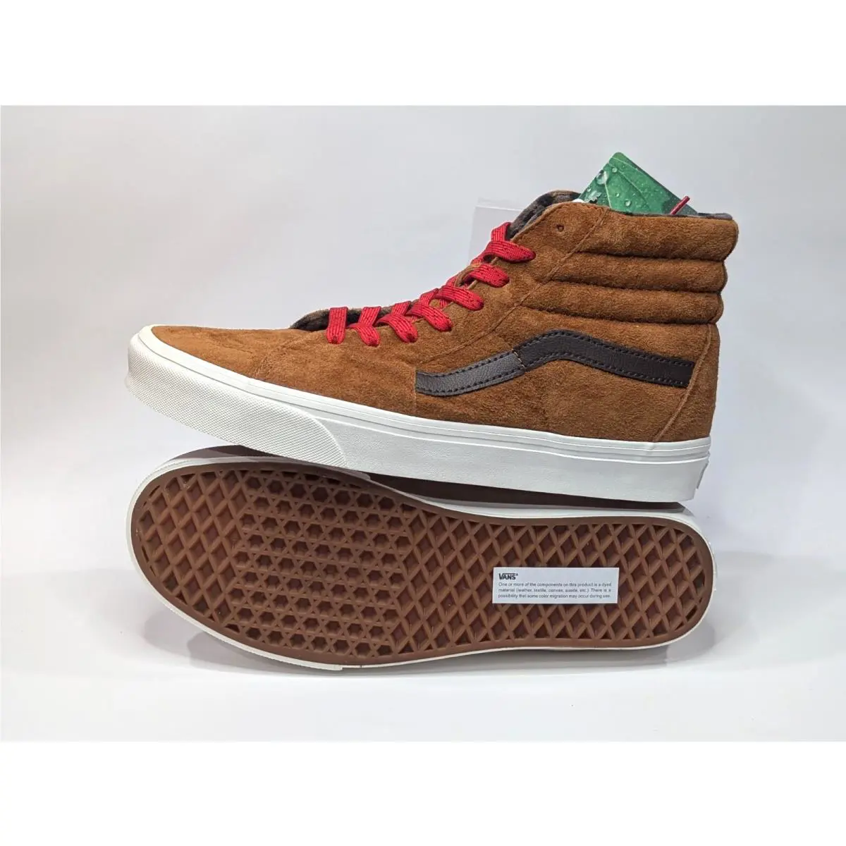 Vans shoes - VANS SK8-Hi - VN000CMXN1Z - Glazed Ginger Brown 2