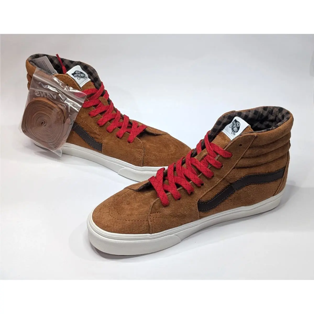 Vans shoes - VANS SK8-Hi - VN000CMXN1Z - Glazed Ginger Brown 9