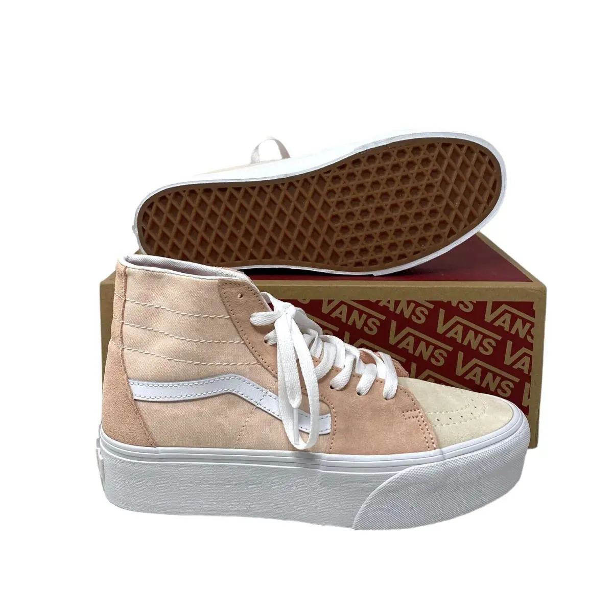 Vans shoes - VANS Sk8-Hi - VN0A5JMKB0D - Peach 2