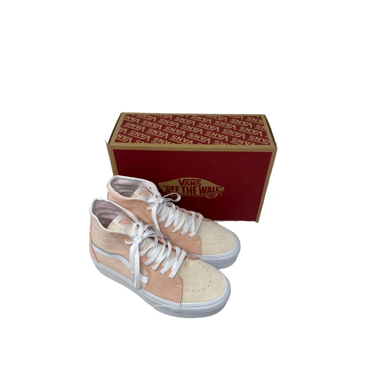 Vans shoes - VANS Sk8-Hi - VN0A5JMKB0D - Peach 4
