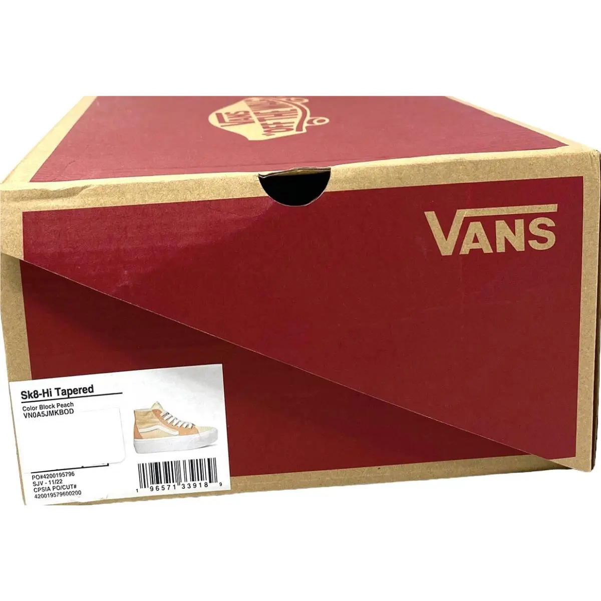 Vans shoes - VANS Sk8-Hi - VN0A5JMKB0D - Peach 7