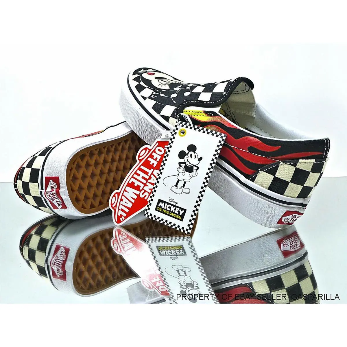 Vans shoes - Disney Mickey & Minnie - Disney Mickey Minnie - Black & White, Manufacturer: Black/White 3