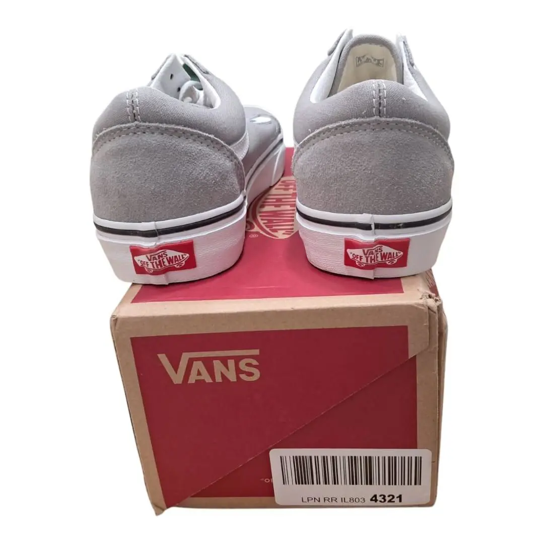 Vans shoes - VANS Old Skool - Old Skool - VN0A4U3BIYP - White/Grey 15