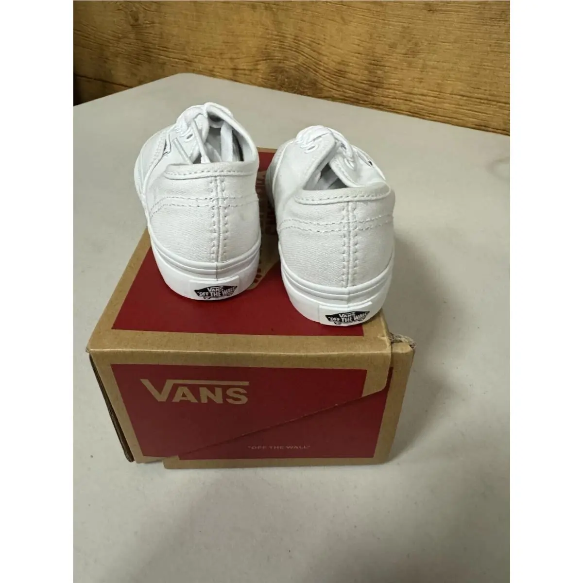 Vans shoes - VANS AUTHANTIC100 - Black Black, Black 10