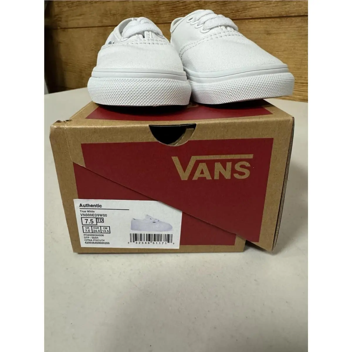 Vans shoes - VANS AUTHANTIC100 - Black Black, Black 11