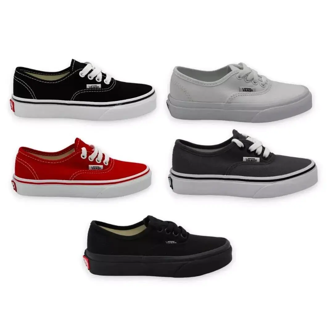 Vans shoes - VANS AUTHANTIC100 - Black Black, Black 12
