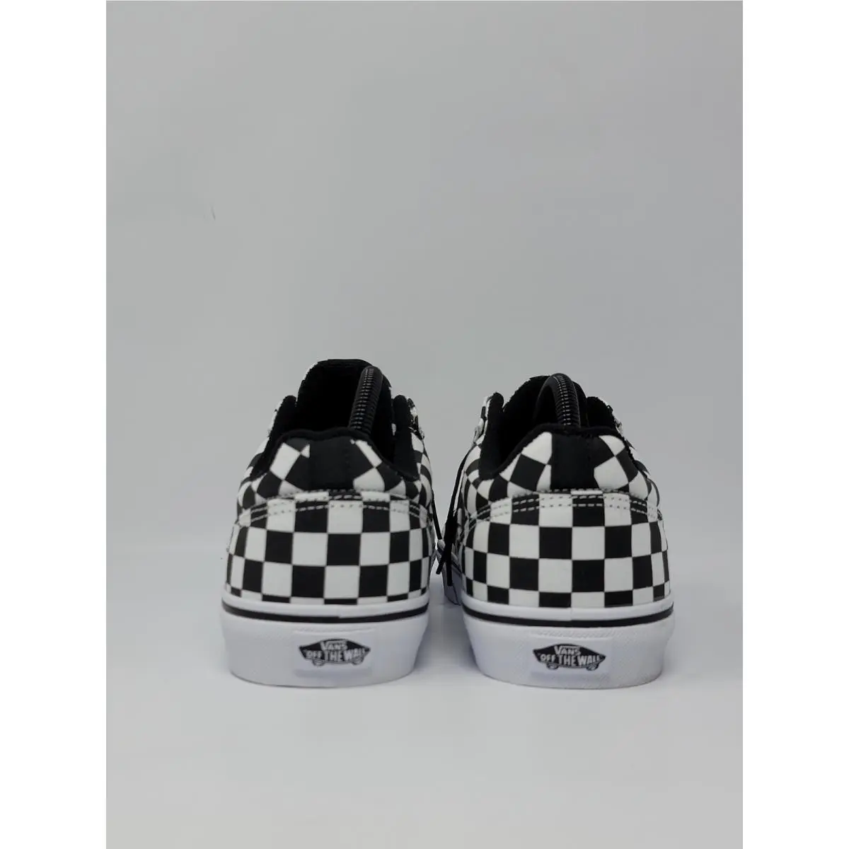 Vans shoes - Vans Seldan Checkerboard Skate Shoes Canvas Black White Men`s - VN000CT3BA2 - Black (UPC: 197643576853) 6