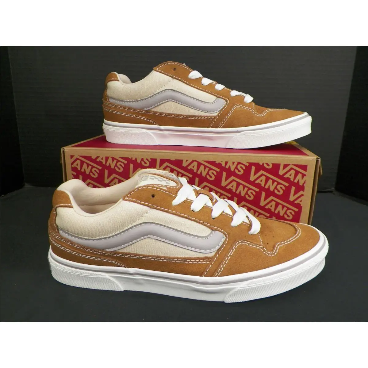 Vans shoes - VANS Caldrone - Caldrone - VN0A2Z4ADEB - Brown Sugar/Marsh 1