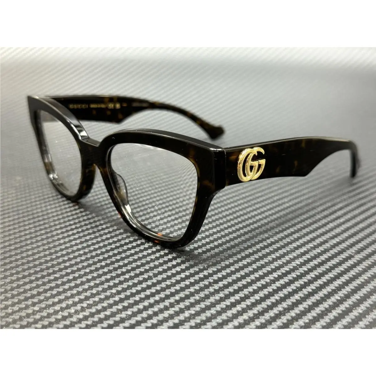 GG1424O 006 Brown Havana Women`s 54 mm Medium Eyeglasses by Gucci