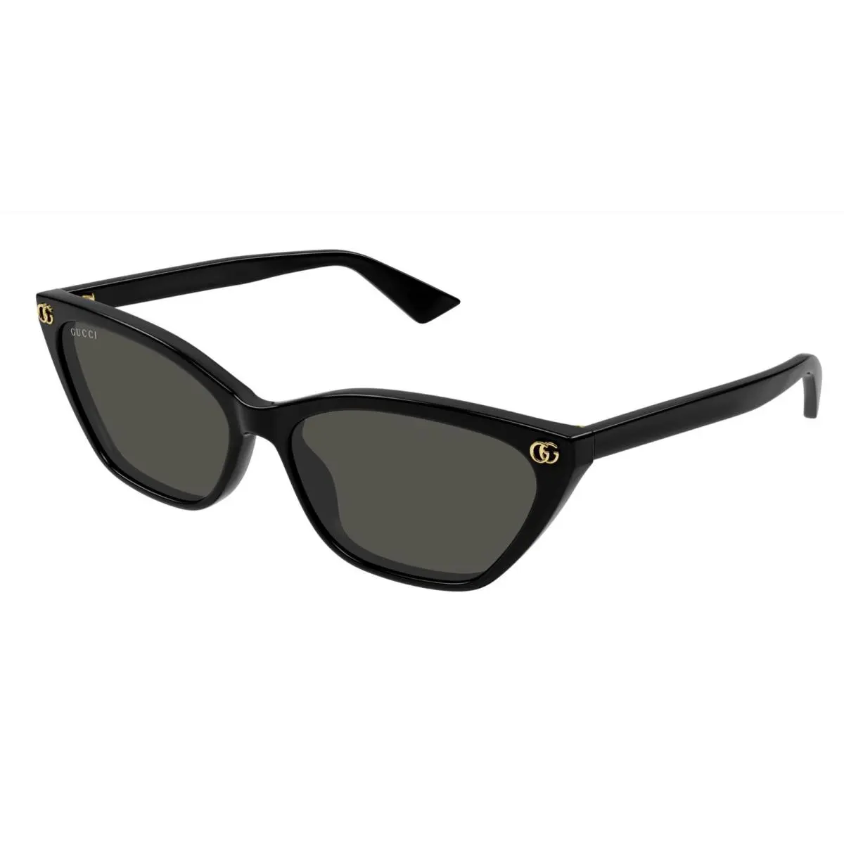 GG1815S 001 Black Black Grey Lens 58 mm Cat Eye Women`s Sunglasses by Gucci