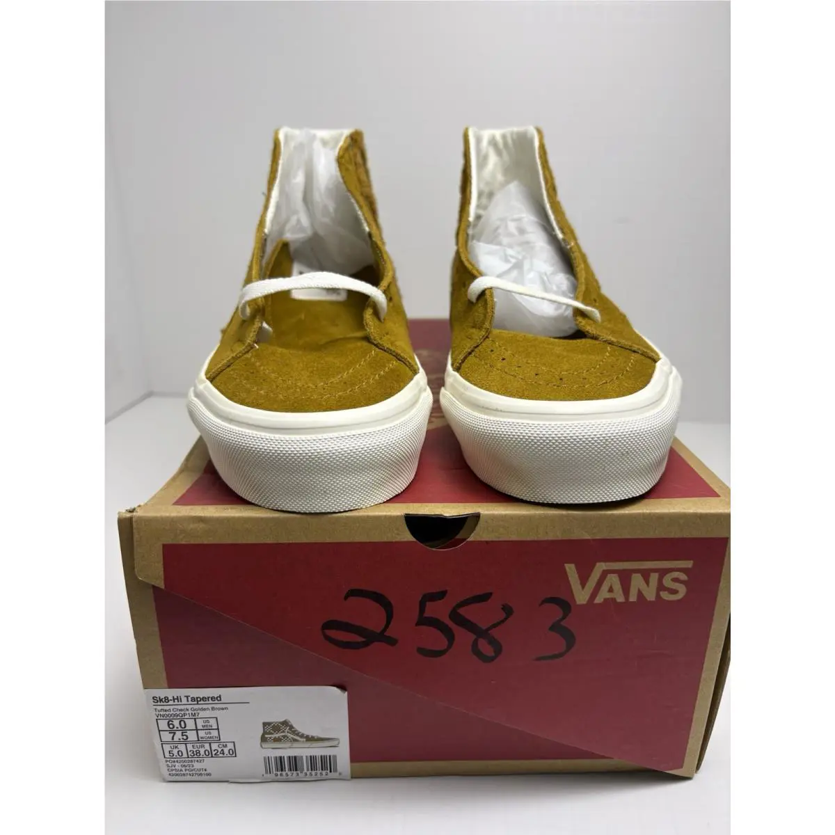 Vans shoes - Vans Sk8 - VN0009QP1M7 - Brown 8