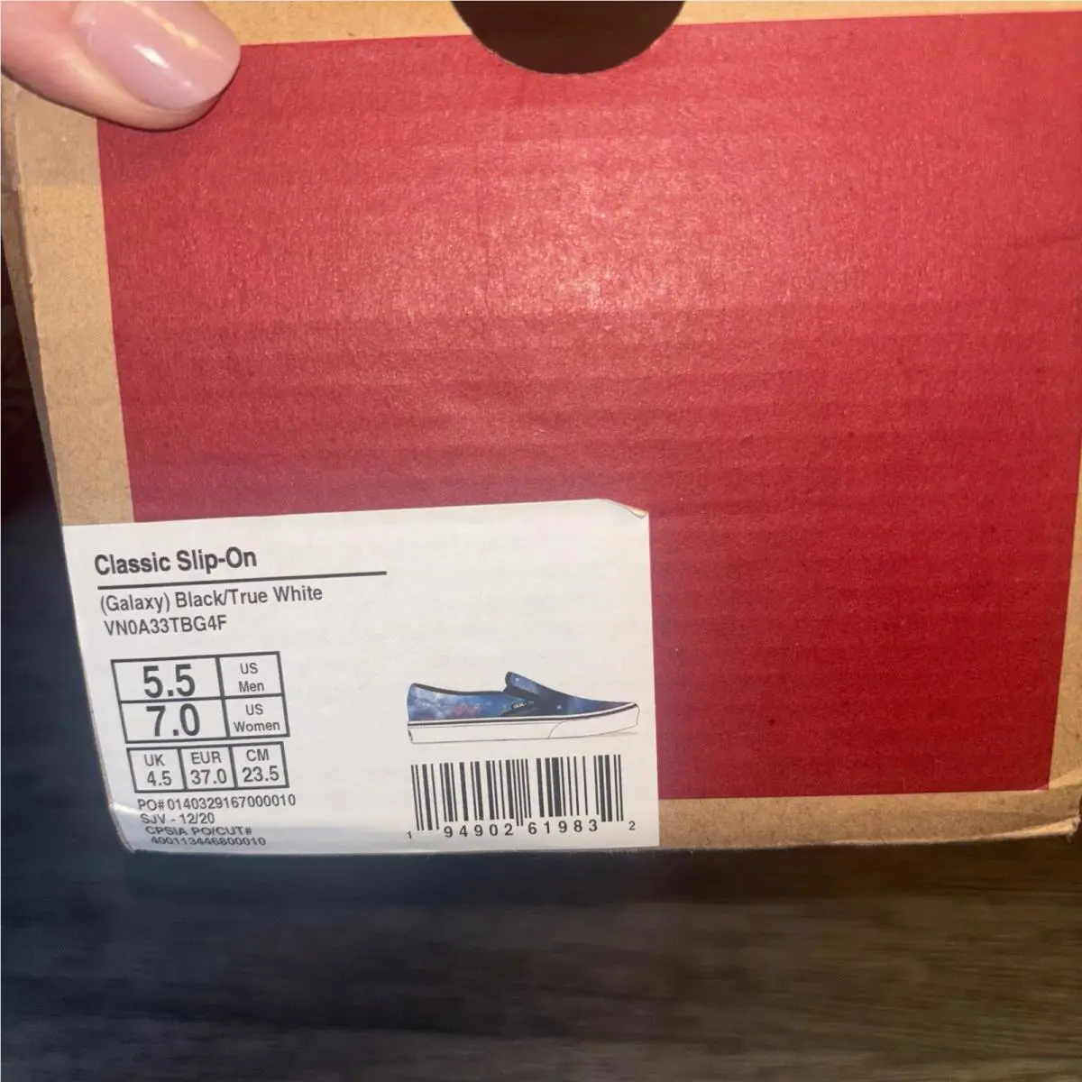 Vans shoes - Vans Classic Slip-On - Classic - Purple 5